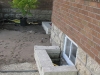 Even windows get special attention with matching window wells of natural stone. 